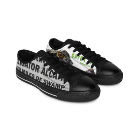 Alligator Alcatraz Sign Womens Sneakers - Unique Gatortraz Design - Gatortraz