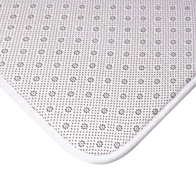 Alligator Alcatraz Sign Bath Mat, Back view close up, Bathroom Deporting Decor - Gatortraz