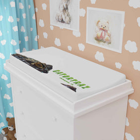 Gator On Patrol Changing Pad Cover for Nursery Décor - Gatortraz