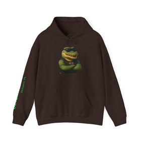 Unisex Heavy Blend™ Hooded, Alligator Alcatraz, Unique Vegan Casual Wear - Gatortraz