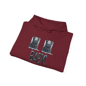 Unisex Heavy Blend™ Hooded, Alligator Alcatraz, Unique Vegan Casual Wear - Gatortraz
