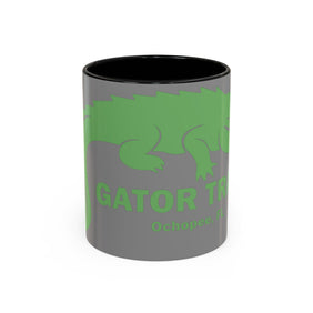 Alligator Alcatraz, Green Unique Vegan Gator Mug, Fun 11oz & 15oz Coffee Mug, For Law-Abiding Lovers, Great Deportation Gift, Eco-Friendly Mug, Unique Gatortraz.net Design - Gatortraz