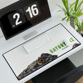 On Patrol, Gatortraz, Desk Mat, Gatortraz Custom Mouse Pad for Home Office, Animal-Inspired Desk Accessory, Unique Gift for Nature Lovers, Fun