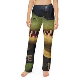 Agent Gardo, Alligator Alcatraz, X/S, Kids Lounge Pants for the Bunk | Relaxed Fit Pajama Pants, Comfortable Playwear, Gifts for Boys and Girls, Unique Gift for Law Abiding kids, Deportation Wear for Little Alligator Alcatraz Detainees - Gatortraz