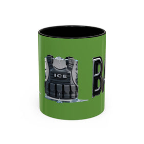 ICE ICE BABY!, Alligator Alcatraz, Unique Vegan Gator Mug, Fun 11oz & 15oz Coffee Mug, For Law-Abiding Lovers, Great Deportation Gift, Eco-Friendly Mug, Unique Gatortraz.net Design - Gatortraz