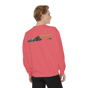 Unisex, ICE ICE BABY!,  Alligator Alcatraz, Sweatshirt, Vegan Gator Casual Streetwear, Trendy Climate Friendly Sweatshirt, Gift for Law Abiding Lovers, Perfect for Deportation, Comfort Wear for Bunk time! - Gatortraz