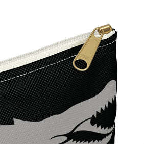 Alligator Alcatraz, Black Accessory Pouch for Travel, School, or Makeup, Perfect for Animal Lovers, Gift for Nature Enthusiasts, GATORTRAZ - Gatortraz
