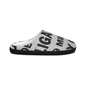 Alligator Alcatraz Sign, Women's Indoor Slippers, Unique Gatortraz Design, Vegan Law-Abiding Statement, Comfortable House Shoes, Relaxation Gift for Self-Deportations, Home Footwear, Chill Vibes - Gatortraz